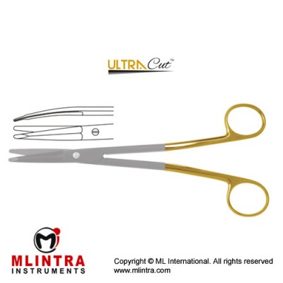 UltraCut™ TC Freeman-Kaye Face-lift Scissor Toothed Stainless Steel, 18 cm - 7"
